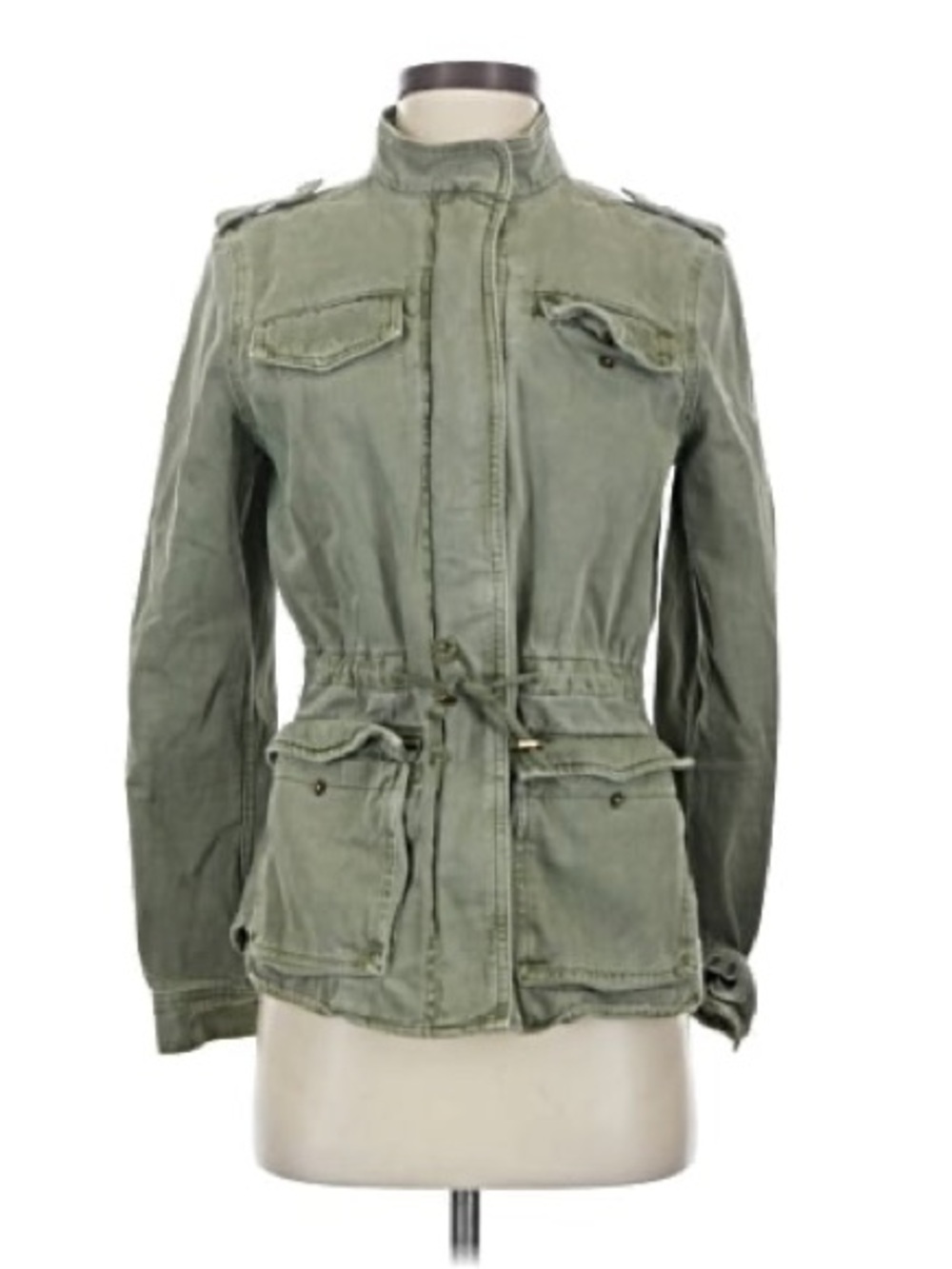 Max Jeans Olive Green Utility Jacket – Size Medium – NWT